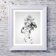 Cargar imagen en el visor de la galería, Impresión en lienzo de niño abstracto, pintura artística de pared, póster, imagen, decoración del hogar para dormitorio
