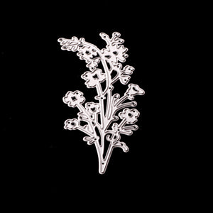 Spring Bloom Flower DIY Metal Cutting Die Stencil Paper Cards Gift Box Decor