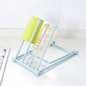 Folding Towel Stand Rack Kitchen Washing Cloth Draining Plastic Organizer Shelf