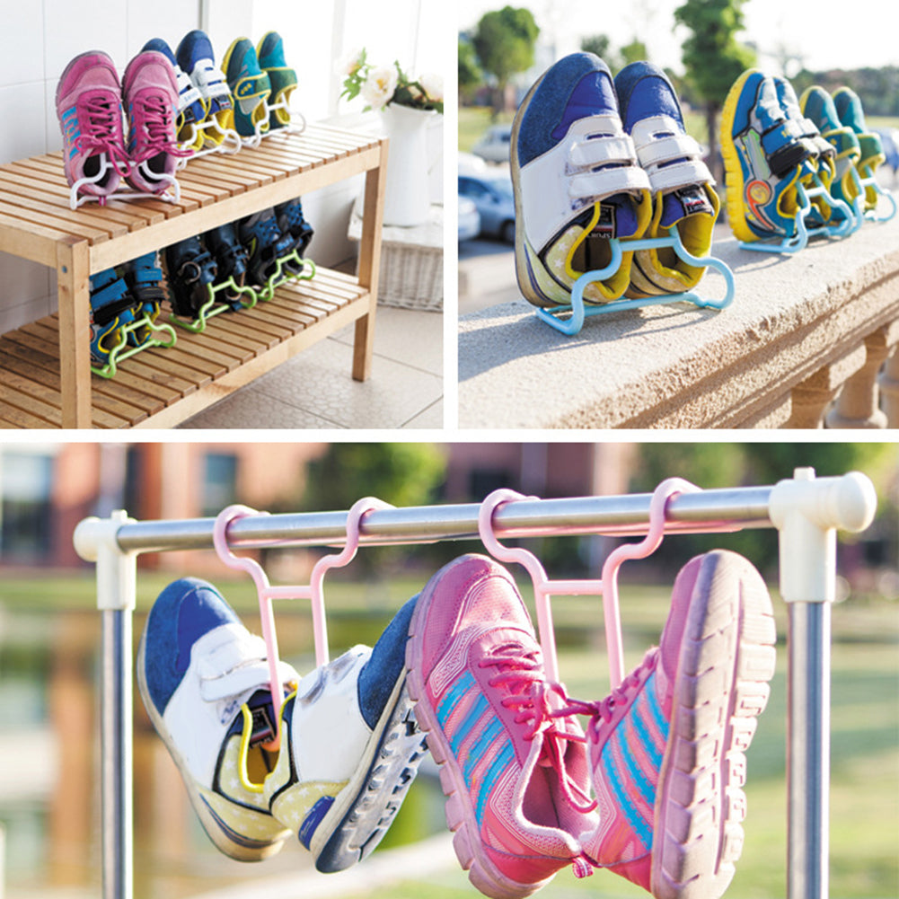 Fashion Removable Shoe Holder Stand Space-saving Home Hanging Storage Organizer