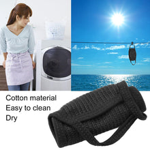 Load image into Gallery viewer, Men&#39;s Women&#39;s Black Health Cycling Anti-Dust Cotton Mouth Face Mask Respirator
