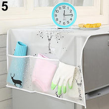 Load image into Gallery viewer, Fridge Refrigerator Dust Proof Cover Multi-Use Pouch Storage Kitchen Organizer

