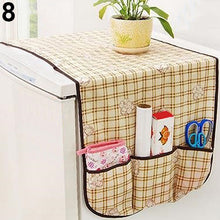 Load image into Gallery viewer, Fridge Refrigerator Dust Proof Cover Multi-Use Pouch Storage Kitchen Organizer
