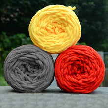 Load image into Gallery viewer, DIY Soft Scarf Sweater Towel Thick Yarn Knitting Chunky Towelling Yarn Ball
