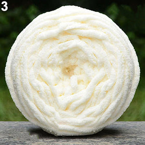 DIY Soft Scarf Sweater Towel Thick Yarn Knitting Chunky Towelling Yarn Ball