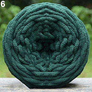 DIY Soft Scarf Sweater Towel Thick Yarn Knitting Chunky Towelling Yarn Ball