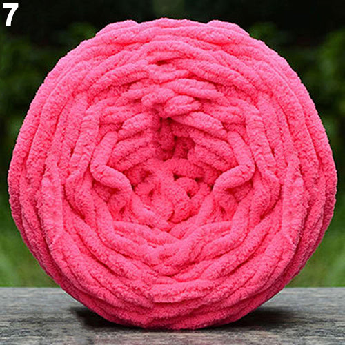 DIY Soft Scarf Sweater Towel Thick Yarn Knitting Chunky Towelling Yarn Ball
