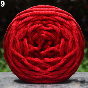DIY Soft Scarf Sweater Towel Thick Yarn Knitting Chunky Towelling Yarn Ball
