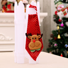 Load image into Gallery viewer, Luminous LED Christmas Necktie Santa Snowman Elk Tie Xmas Decor for Kids Adults
