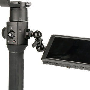 External Gimbal Stabilizer Extension Mount Plate Fittings Video Monitor Holder