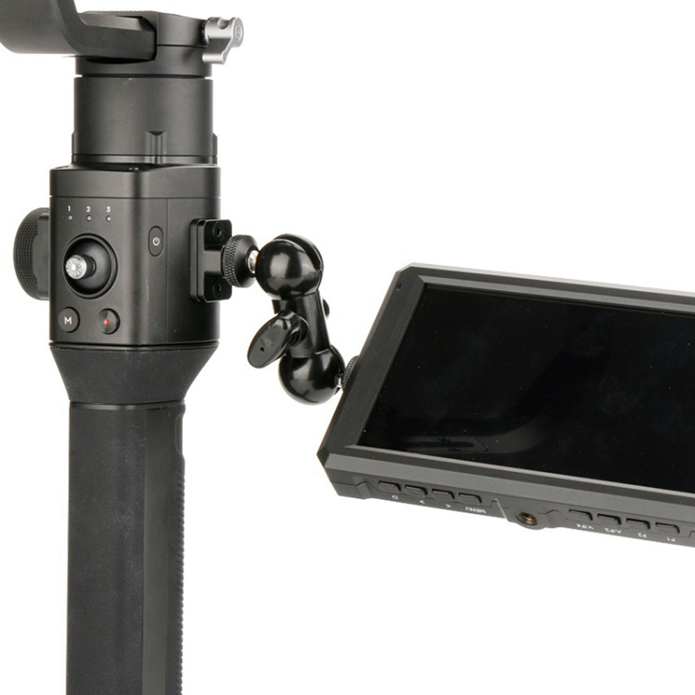 External Gimbal Stabilizer Extension Mount Plate Fittings Video Monitor Holder