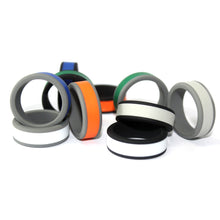Load image into Gallery viewer, 8mm Cross Fit Fitness Sport Men Women DIY Dual Color Flexible Silicone Band Ring
