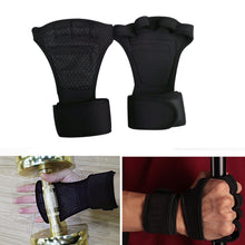 Load image into Gallery viewer, Men Women Gym Fitness Weightlifting Half Finger Anti-skid Glove with Wrist Wrap
