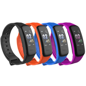 Smart Wristbands Fitness Activity Heart Rate Tracker Blood Pressure Fitness Bracelet Smart Bracelet With Color Screen