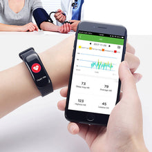 Load image into Gallery viewer, Smart Wristbands Fitness Activity Heart Rate Tracker Blood Pressure Fitness Bracelet Smart Bracelet With Color Screen
