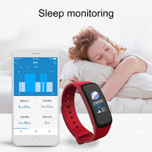 Load image into Gallery viewer, Smart Wristbands Fitness Activity Heart Rate Tracker Blood Pressure Fitness Bracelet Smart Bracelet With Color Screen
