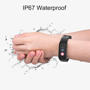 Smart Wristbands Fitness Activity Heart Rate Tracker Blood Pressure Fitness Bracelet Smart Bracelet With Color Screen