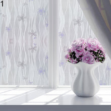 Cargar imagen en el visor de la galería, Baño mariposa burbuja flor esmerilada decorativa privacidad ventana pegatina película
