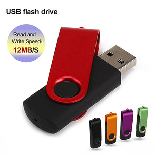 Palo de almacenamiento de memoria de disco U de aleación de alta velocidad USB Flash Pen Drive para PC portátil