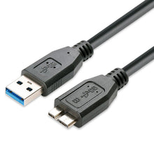Load image into Gallery viewer, High Speed Male USB3.0 A to Micro B Cable Connector for External Hard Drive Disk
