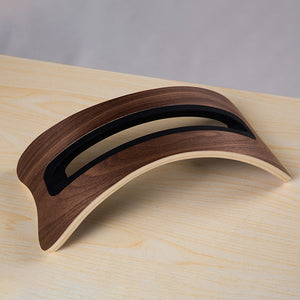 Samdi Wooden Vertical Desktop Laptop Stand Holder Bracket Dock for Macbook Air