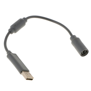 Adaptador de cable de conexión separable Dongle USB de 23 cm para controlador Xbox 360