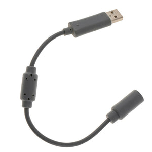 Adaptador de cable de conexión separable Dongle USB de 23 cm para controlador Xbox 360