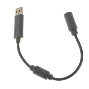 Adaptador de cable de conexión separable Dongle USB de 23 cm para controlador Xbox 360