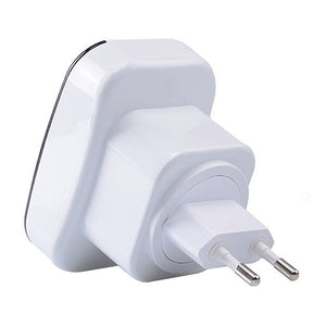 Extensor de señal de 300Mbps Booster Wireless-N AP Range 802.11 WiFi Repetidor Enchufe de la UE
