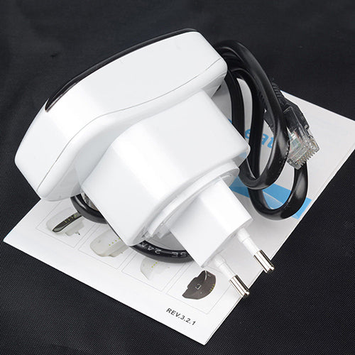 Extensor de señal de 300Mbps Booster Wireless-N AP Range 802.11 WiFi Repetidor Enchufe de la UE