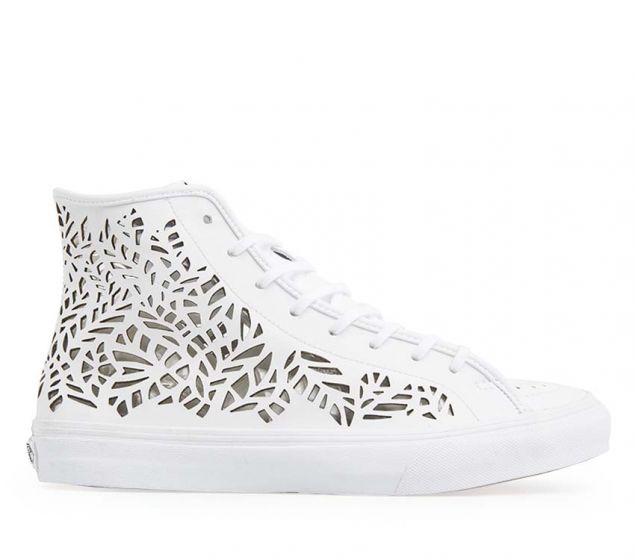 VANS 99 | SK8-HI DECON (CUTOUT)| LEAVES/WHITE