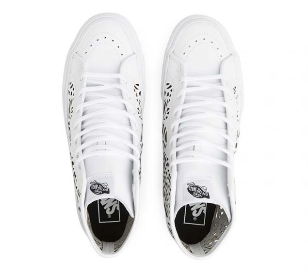VANS 99 | SK8-HI DECON (CUTOUT)| LEAVES/WHITE