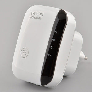 Amplificador repetidor de señal WiFi inalámbrico extensor de rango de red de 300Mbps