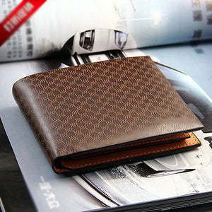 Men Fashion Faux Leather Pocket Wallet Clutch ID Credit Card Holder Bifold Purse