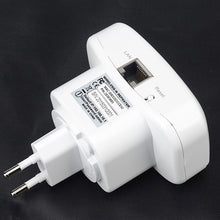 Cargar imagen en el visor de la galería, Extensor de señal de 300Mbps Booster Wireless-N AP Range 802.11 WiFi Repetidor Enchufe de la UE
