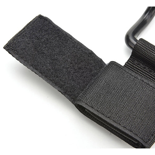 Guante con correa de agarre para gimnasio, soporte de muñeca para entrenamiento de levantamiento de pesas profesional, 1 ud.
