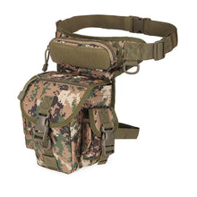 Load image into Gallery viewer, Men&#39;s Military Camouflage Drop Leg Bag Panel Utility Waist Belt Pouch Pack
