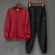 Load image into Gallery viewer, Men&#39;s Set Jogging Homme Workout Fitness Tracksuit Men Long Sleeves Sweatshirts Sporting Suit Pant Set Men Trainingspak Mannen
