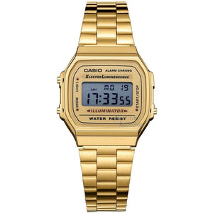 Reloj Casio, reloj dorado, conjunto para hombre, marca de lujo, LED digital, resistente al agua, reloj de cuarzo para hombre, reloj de pulsera deportivo militar, reloj masculino