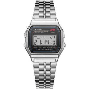 Reloj Casio, reloj dorado, conjunto para hombre, marca de lujo, LED digital, resistente al agua, reloj de cuarzo para hombre, reloj de pulsera deportivo militar, reloj masculino