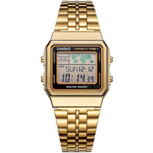 Cargar imagen en el visor de la galería, Reloj Casio, reloj dorado, conjunto para hombre, marca de lujo, LED digital, resistente al agua, reloj de cuarzo para hombre, reloj de pulsera deportivo militar, reloj masculino
