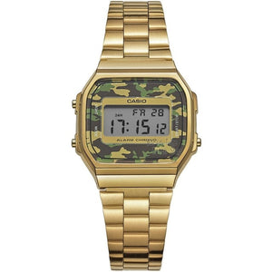 Reloj Casio, reloj dorado, conjunto para hombre, marca de lujo, LED digital, resistente al agua, reloj de cuarzo para hombre, reloj de pulsera deportivo militar, reloj masculino