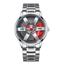 Load image into Gallery viewer, NEKTOM Men Rim Hub Watch Custom Design Car Wrist Watch Stainless Steel Custom not Printing Wheel Rim Hub Watches Man
