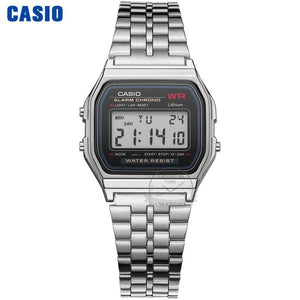 Reloj Casio, reloj dorado, conjunto para hombre, marca de lujo, LED digital, resistente al agua, reloj de cuarzo para hombre, reloj de pulsera deportivo militar, reloj masculino