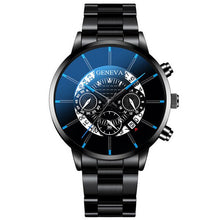 Load image into Gallery viewer, Mode hommes en acier inoxydable montre de luxe calendrier Quartz montres montre professionnelle décontractée pour homme horloge Relogio Masculino
