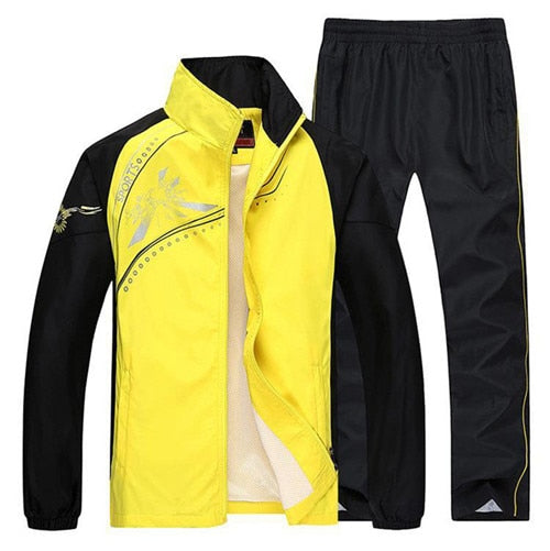 XIYOUNIAO nuevo 2018 talla grande L ~ 5XL Trajes deportivos para hombre sudaderas con capucha y sudaderas de primavera y otoño Chándales estampados para hombre Conjunto de ropa deportiva para hombre