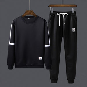Men Tracksuits Spring 2020 Casual Mens Set Outwear Sweatshirts Sweartpants Two Piece Set Male Breathable Sweat Suits Man Fashion