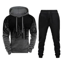 Load image into Gallery viewer, Winter Brand Tracksuit Casual Hoodies For Men Sportswear Two Piece Sets Of Thick Red Sweatshirt + Pants Sport Suit Plus 4XL
