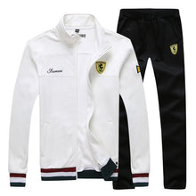 Load image into Gallery viewer, New Men&#39;s Sweatshirts Suit Designer Autumn Fashion Printing Slim Fat Baseball Jersey Suit Men Sportwear Leisure Suits 4XL BFF458
