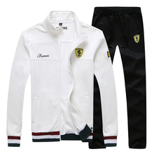 Load image into Gallery viewer, New Men&#39;s Sweatshirts Suit Designer Autumn Fashion Printing Slim Fat Baseball Jersey Suit Men Sportwear Leisure Suits 4XL BFF458
